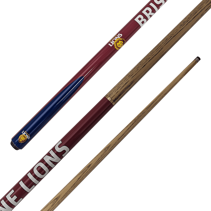 AFL AFL Teams - 2-Piece Ash Cue 57" / 10mm Glue On / Brisbane Lions Cues