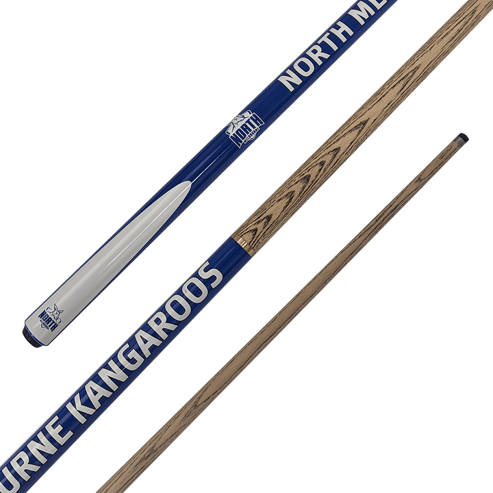 AFL AFL Teams - 2-Piece Ash Cue 57" / 10mm Glue On / North Melbourne Kangeroos Cues
