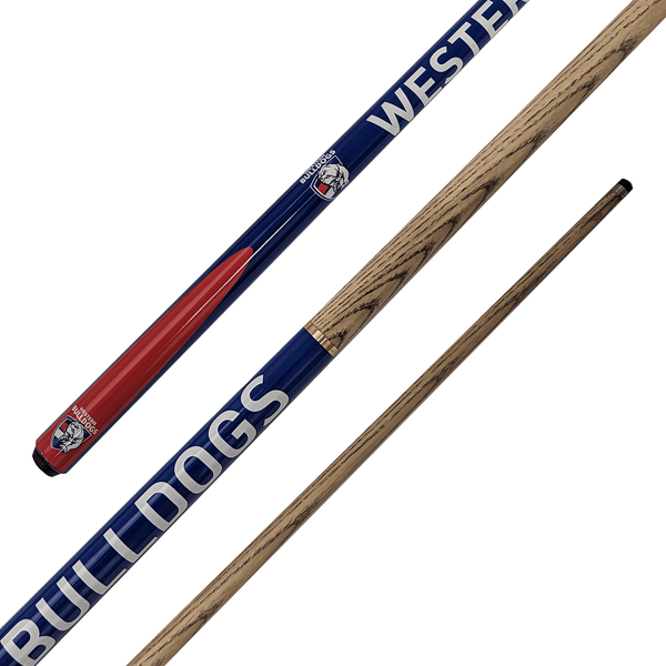 AFL AFL Teams - 2-Piece Ash Cue 57" / 10mm Glue On / Western Bulldogs Cues