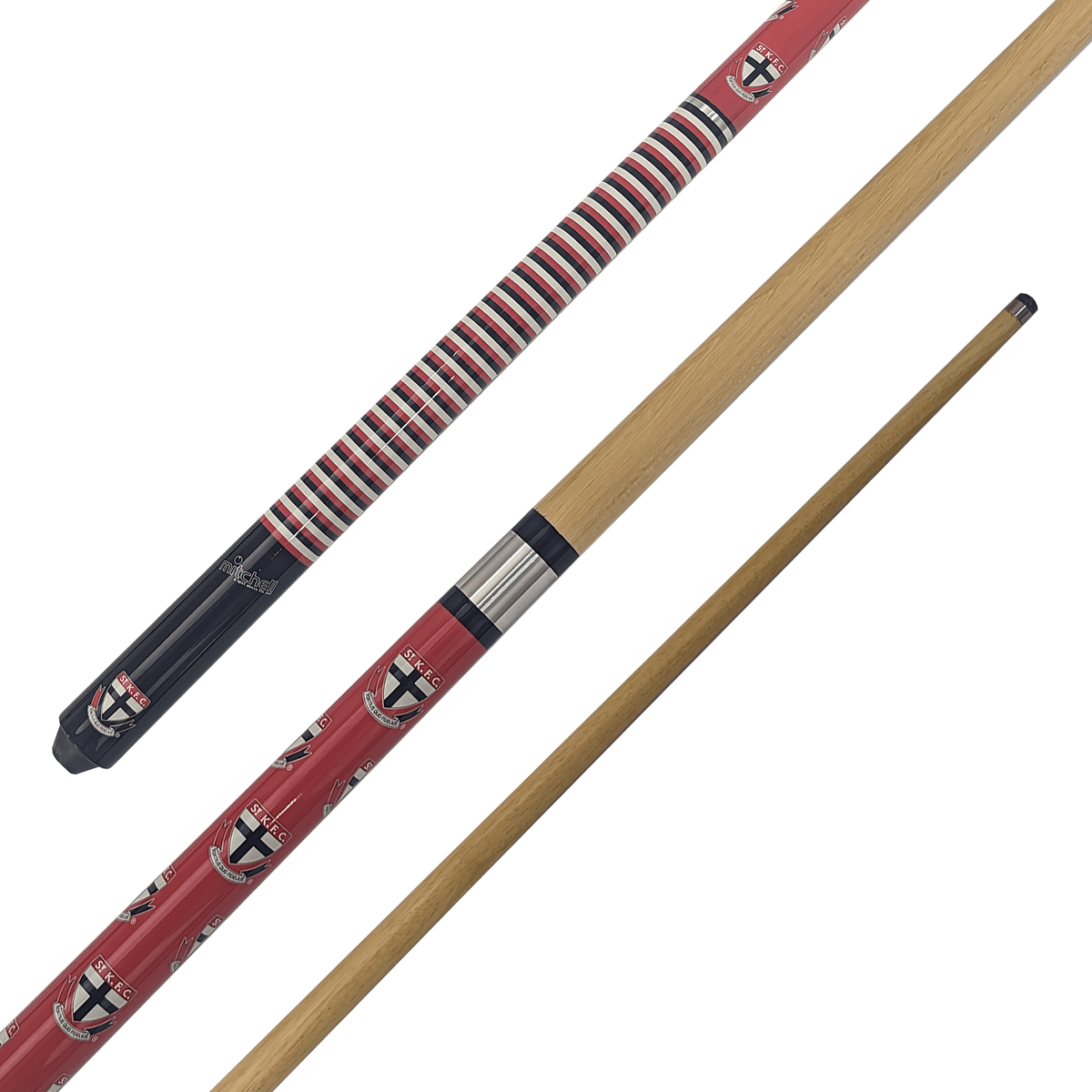 AFL AFL Teams - 2-Piece Kids Flash Cue 57" / 10mm Glue On / St. Kilda Saints Cues