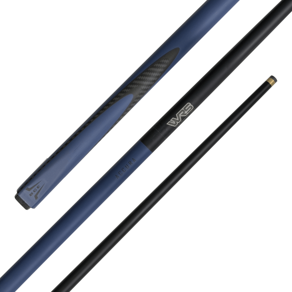 BCE Accura - 2-Piece Carbon Cue 57" / 9.5mm / Blue Cues