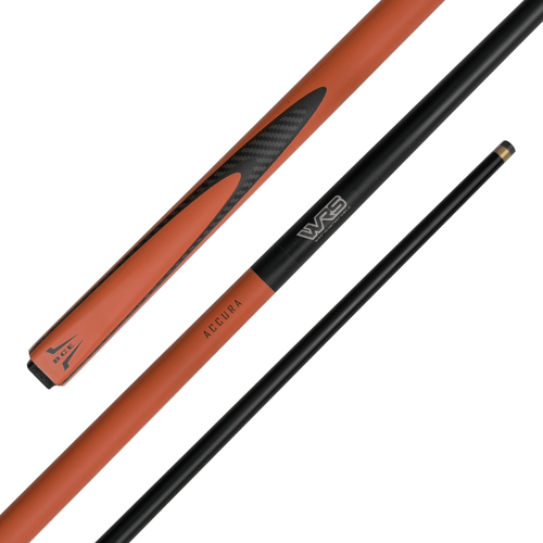 BCE Accura - 2-Piece Carbon Cue 57" / 9.5mm / Burnt Orange Cues