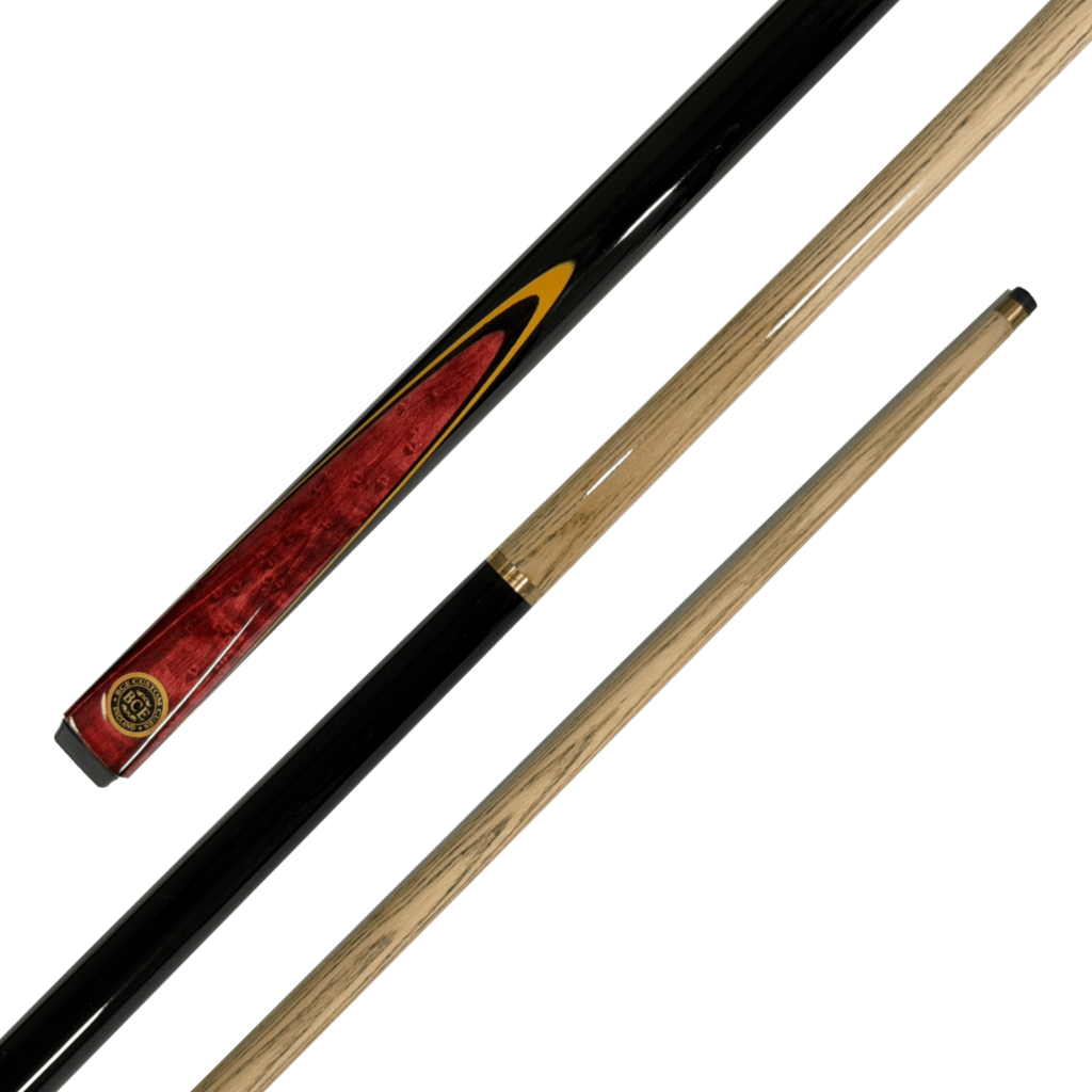 BCE Extreme - 2-Piece Ash Cue 57" / 9.5mm / Ebonised Black Cues