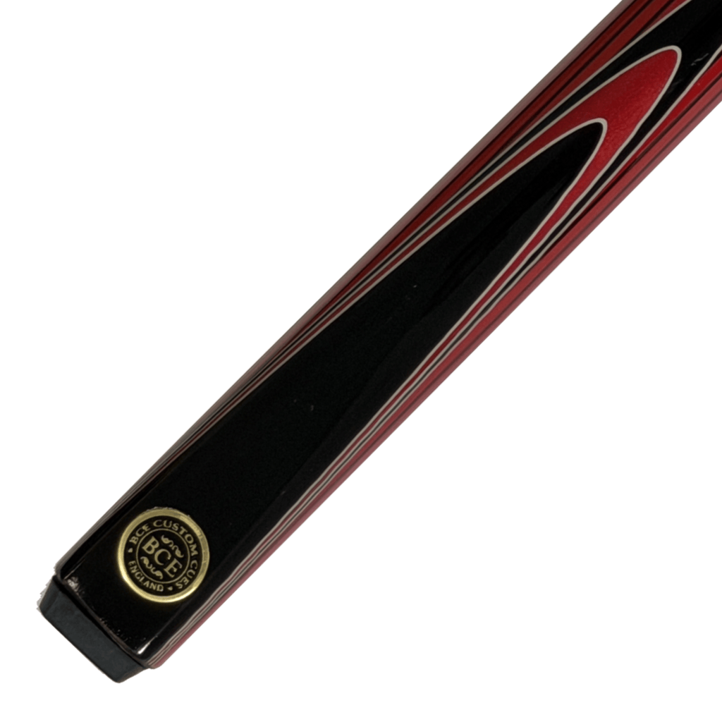 BCE Keyline Series Red - 2-Piece Ash Cue 57" / 9.5mm Cues