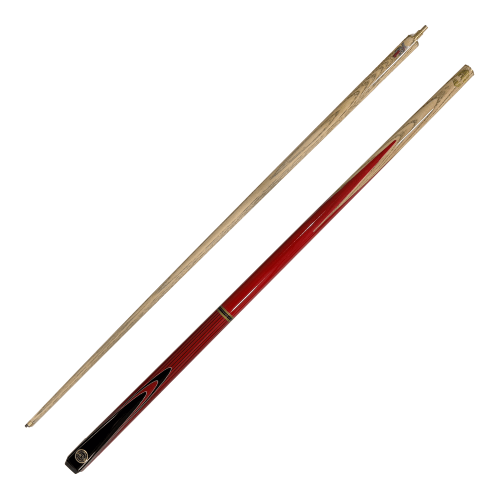 BCE Keyline Series Red - 2-Piece Ash Cue 57" / 9.5mm Cues