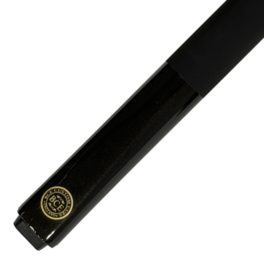 BCE Supagrip Black - 2-Piece Graphite Cue 57" / 9.5mm Cues