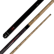 BCE X Series - 2-Piece Ash Cue 57" / 9.5mm / Carbon Grey Cues