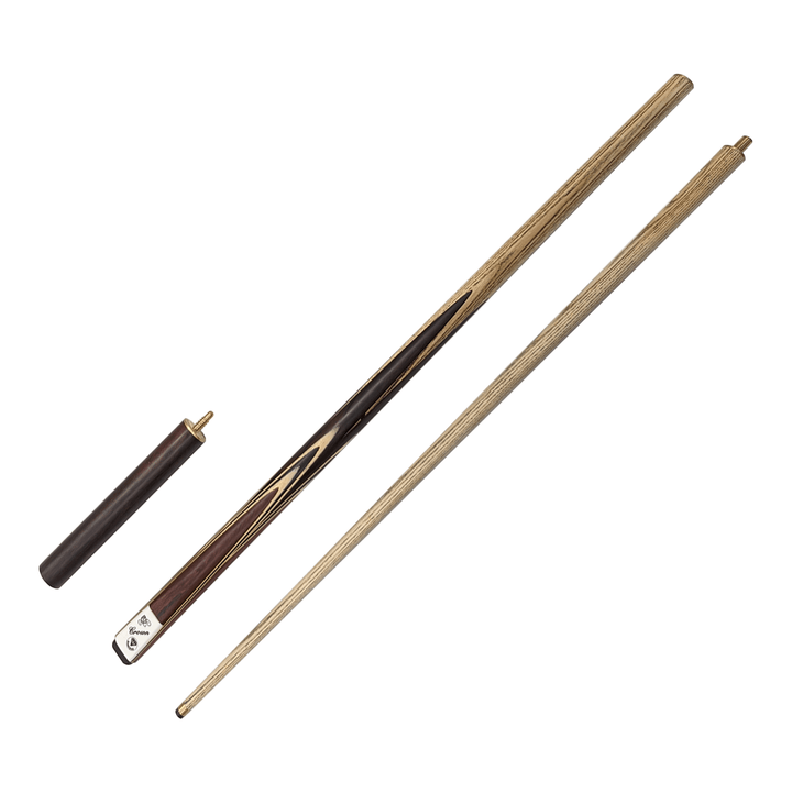 Diamond Crown - 2-Piece Ash Cue with 8" Extension 57" / 9.5mm Glue On Cues