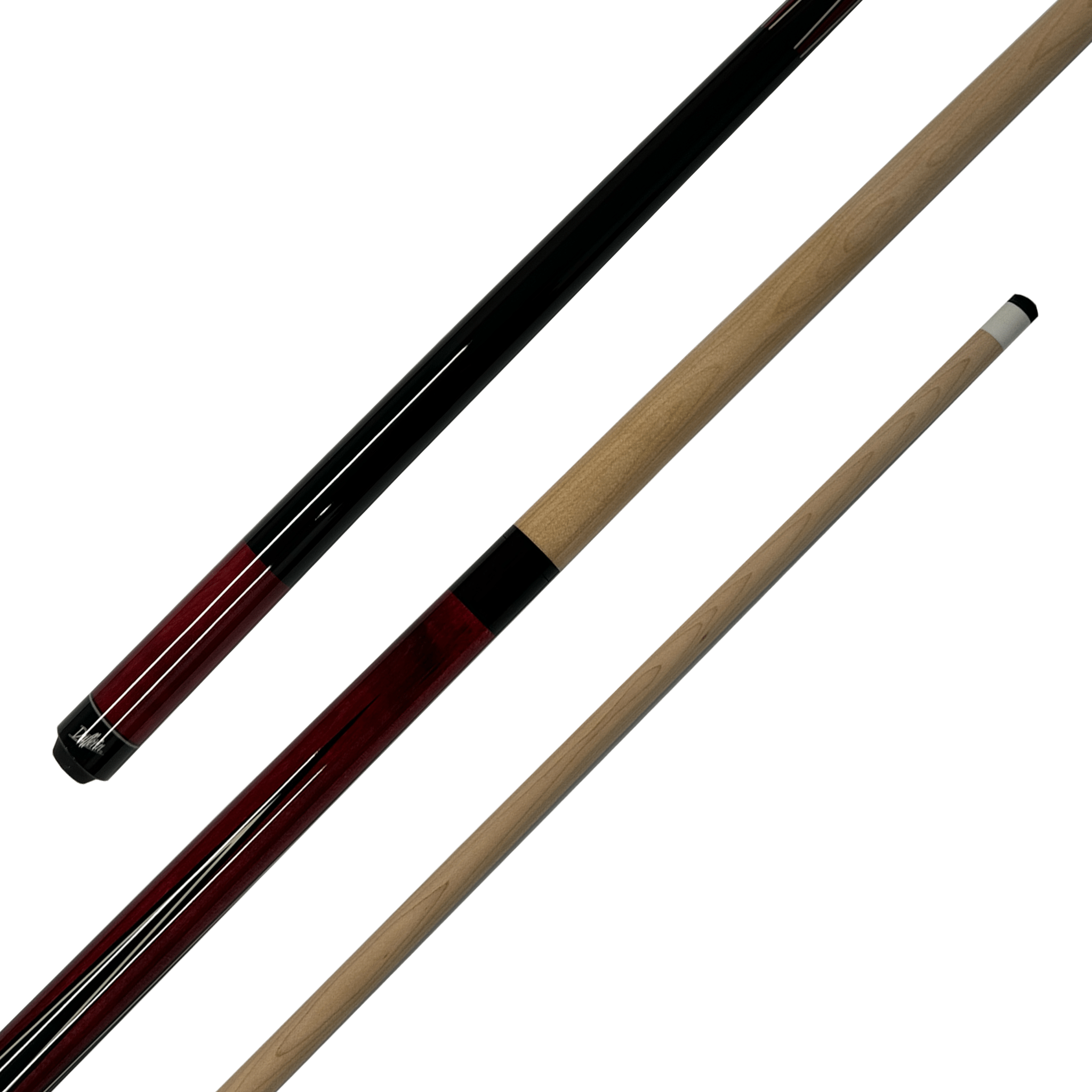Dufferin 9 Ball 251 - 2-Piece Maple Cue 58" / 13mm Glue On Cues