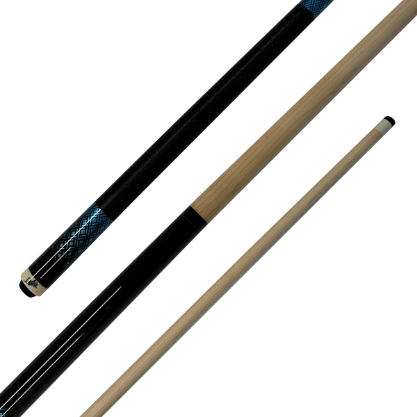 Dufferin 9 Ball 351 - 2-Piece Maple Cue 58" / 13mm Glue On Cues