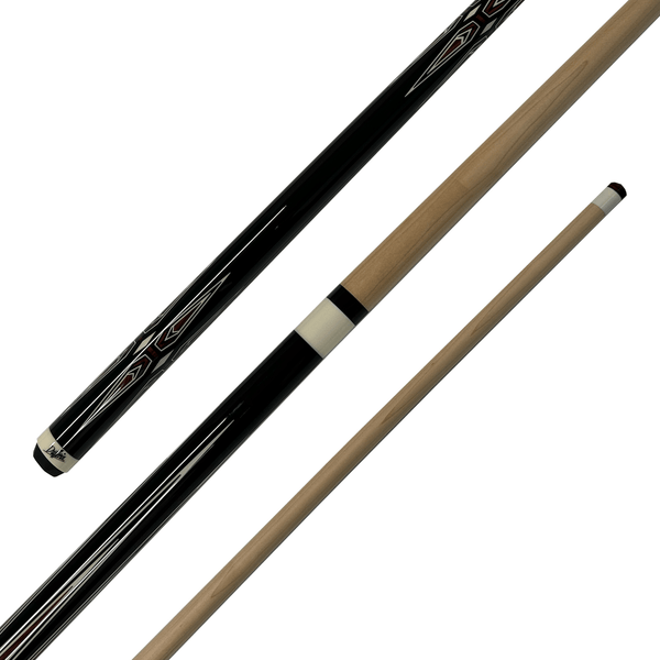 Dufferin 9 Ball 410 - 2-Piece Maple Cue 58" / 13mm Glue On Cues
