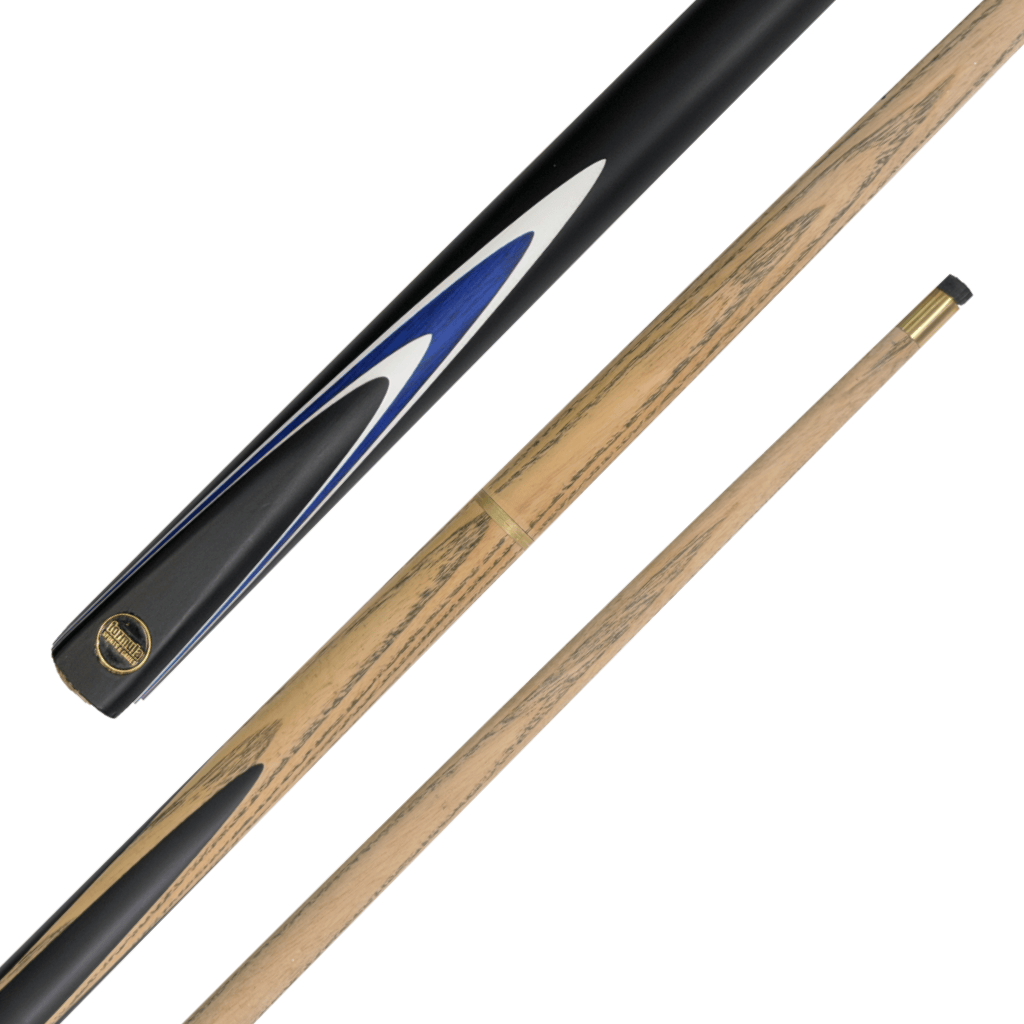 Formula Sports Black Odyssey - 2-Piece Ash Cue 57" / 10.5mm Screw In / Blue Cues