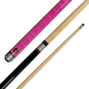 Formula Sports Edge - 2-Piece Maple Cue 57" / 10mm Screw In / Black/Pink Cues