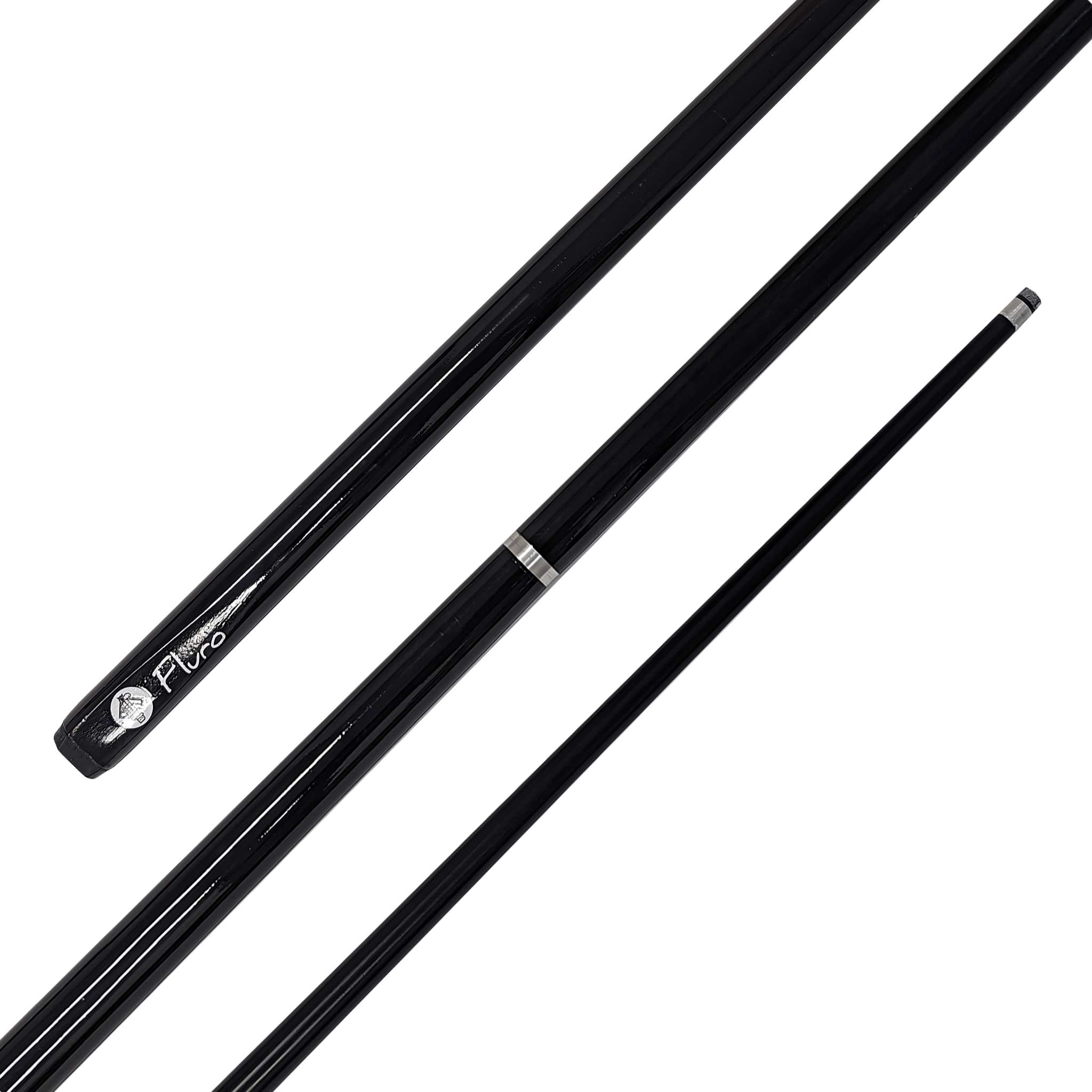 Formula Sports Fluro - 2-Piece Composite Cue 57" / 10mm Glue On / Black Cues