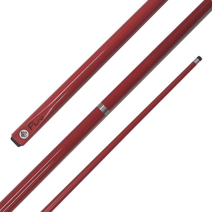 Formula Sports Fluro - 2-Piece Composite Cue 57" / 10mm Glue On / Red Cues
