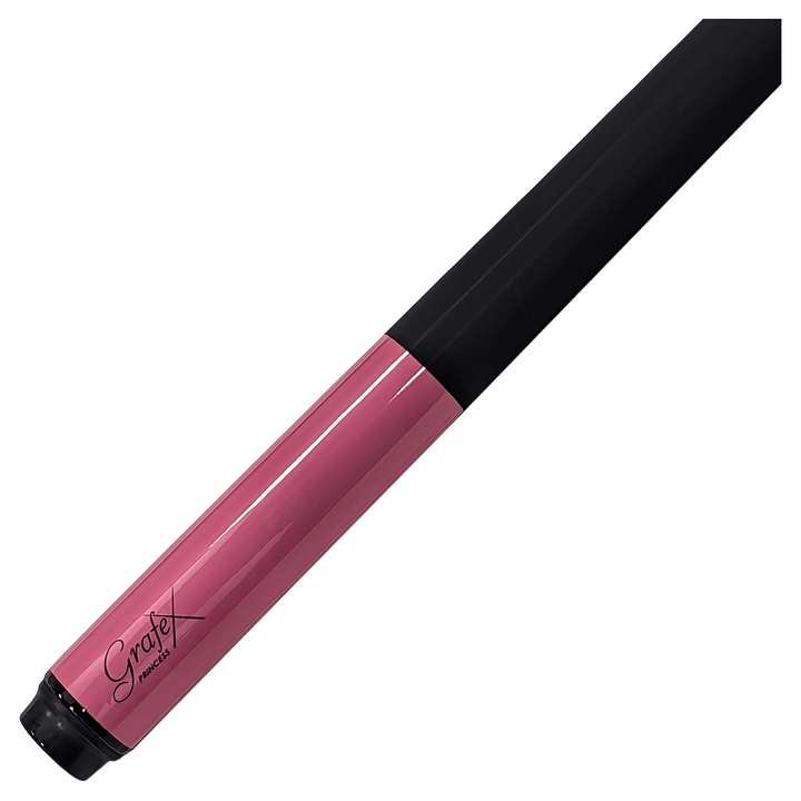 Grafex Princess - 2-Piece Multi Weight Graphite Cue 58" / 9mm Glue On / Pink Cues