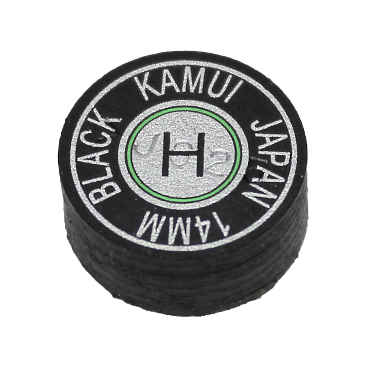 Kamui Kamui Leather Cue Tips 14mm Glue On / Black / Hard Accessories