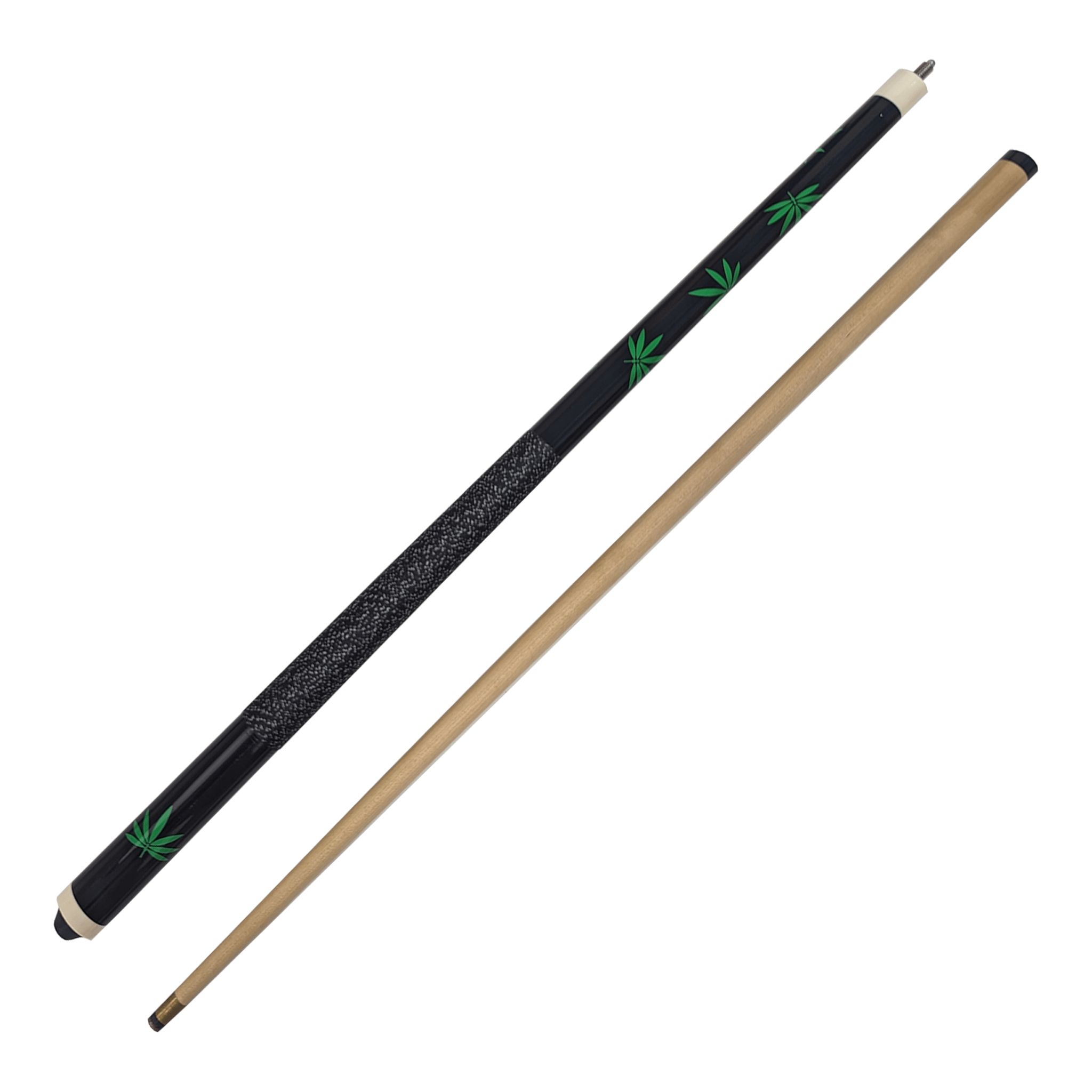 Mitchell Green Leaf - 2-Piece Ash Cue 57" / 9mm Glue On Cues
