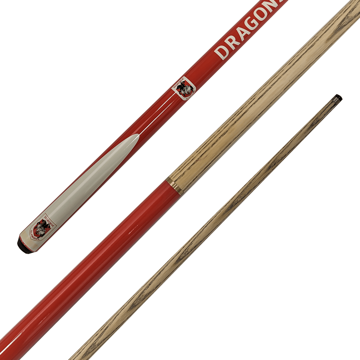 NRL NRL Teams - 2-Piece Ash Cue 57" / 10mm Glue On / St. George Dragons Cues