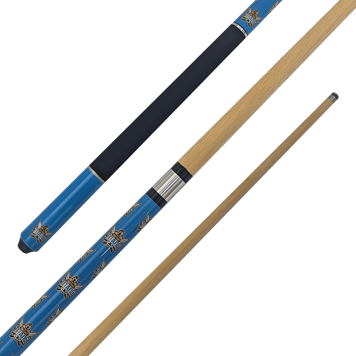 NRL NRL Teams - 2-Piece Timber Kids Cue 52" / 10mm Glue On / Gold Coast Titans Cues