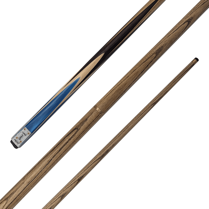 Palko Lumex Gant - 2-Piece Ash Cue 57" / 9.5mm Glue On / Blue Cues