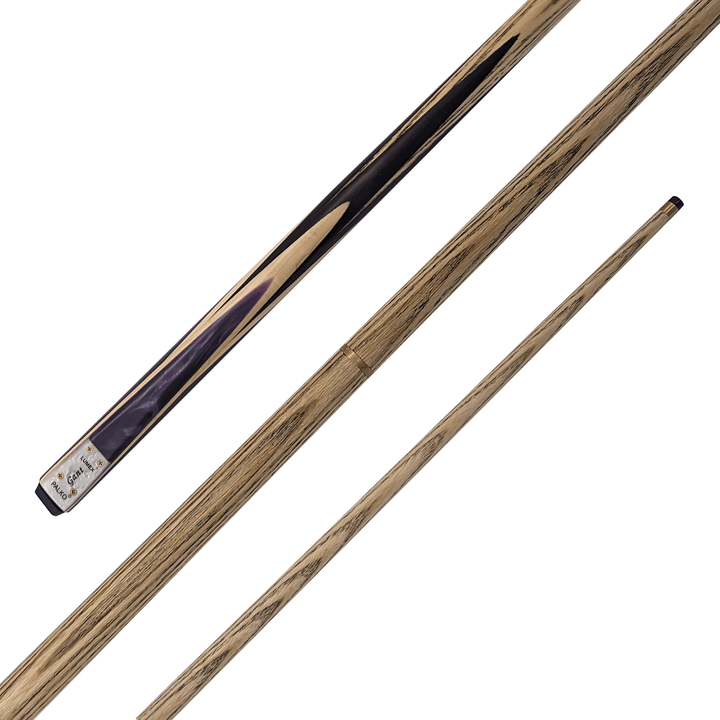 Palko Lumex Gant - 2-Piece Ash Cue 57" / 9.5mm Glue On / Purple Cues