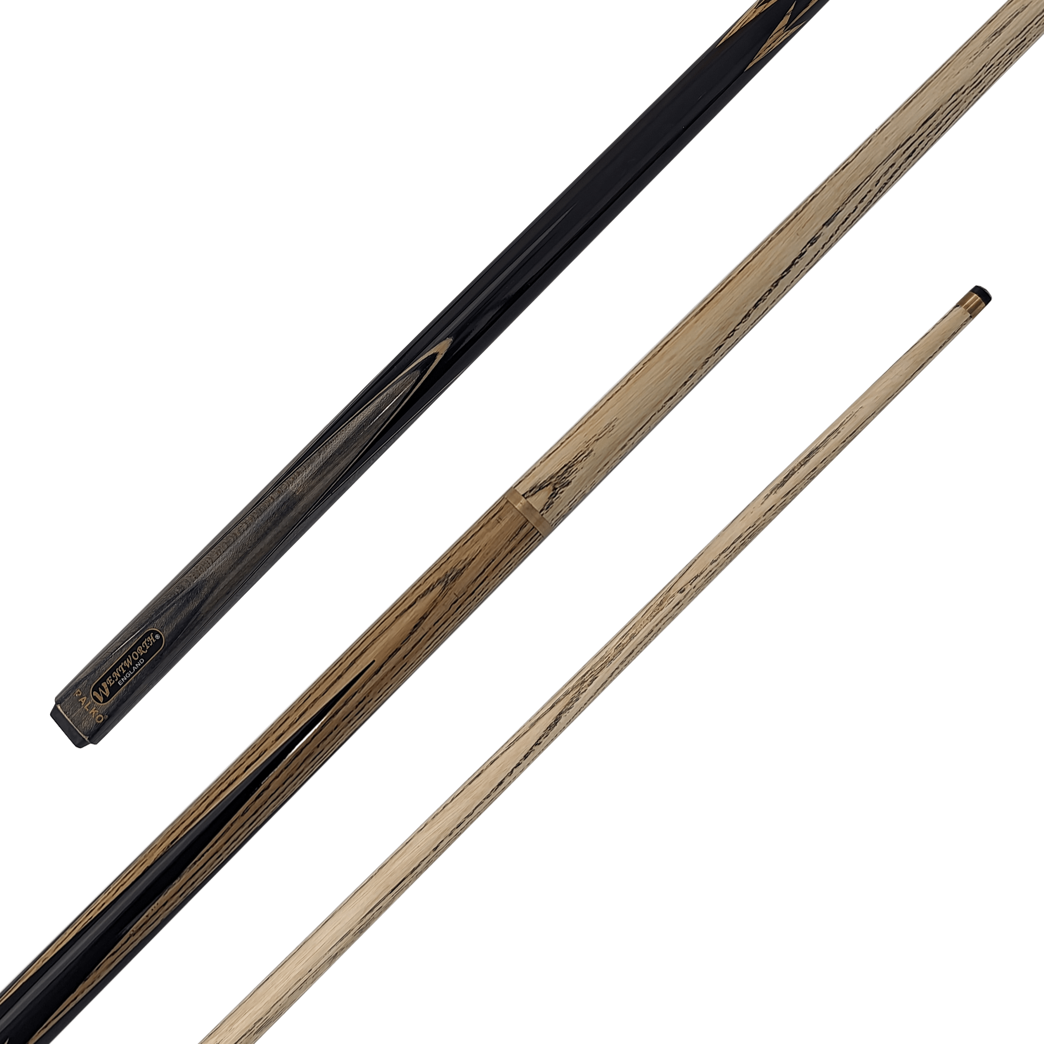 Palko Lumex Wentworth - 2-Piece Ash Cue 57" / 9.5mm Glue On / Clear Cues