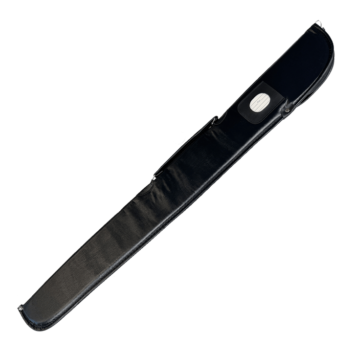 Pot Black 2-Piece Simulated Leather Soft Cue Cover Black Cases