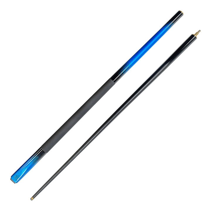Pot Black Blue Viper - 2-Piece Cue 57" / 8mm Glue On Cues