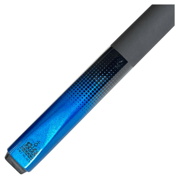 Pot Black Blue Viper - 2-Piece Cue 57" / 8mm Glue On Cues