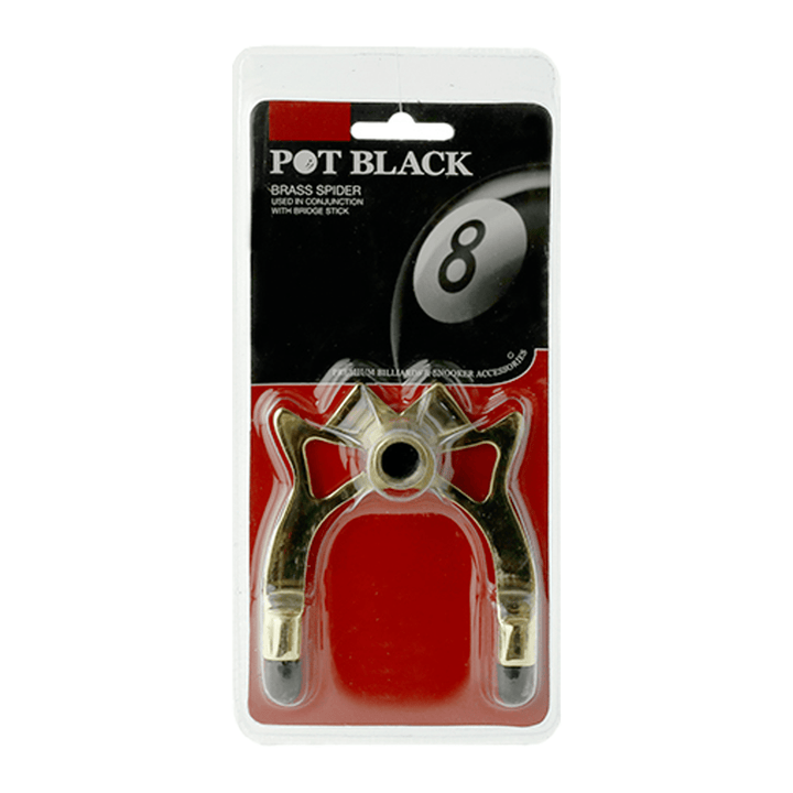 Pot Black Spider Rest Brass / Screw On Accessories