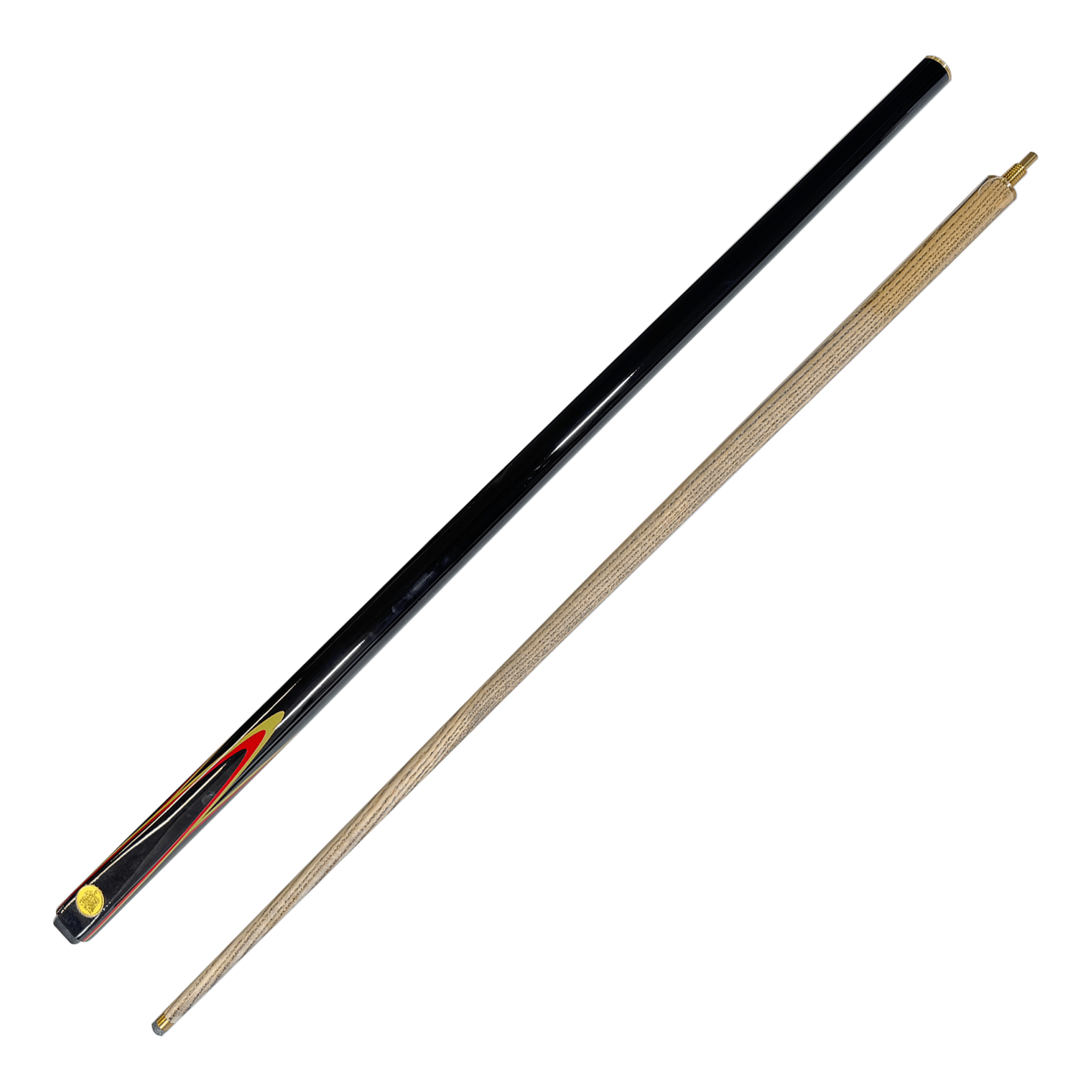 Pot Black Tornado - 2-Piece Ash Cue 57" / 9mm Glue On Cues