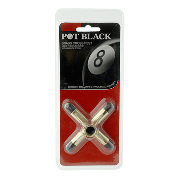 Pot Black X Rest Brass / Screw On Accessories