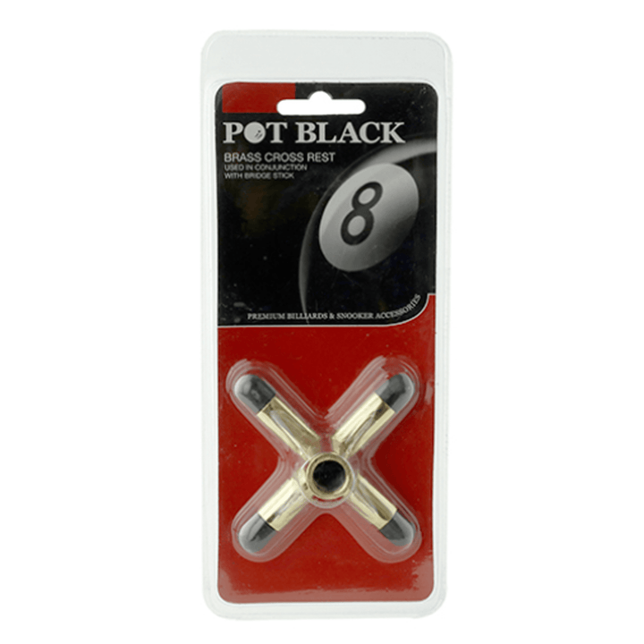 Pot Black X Rest Brass / Screw On Accessories