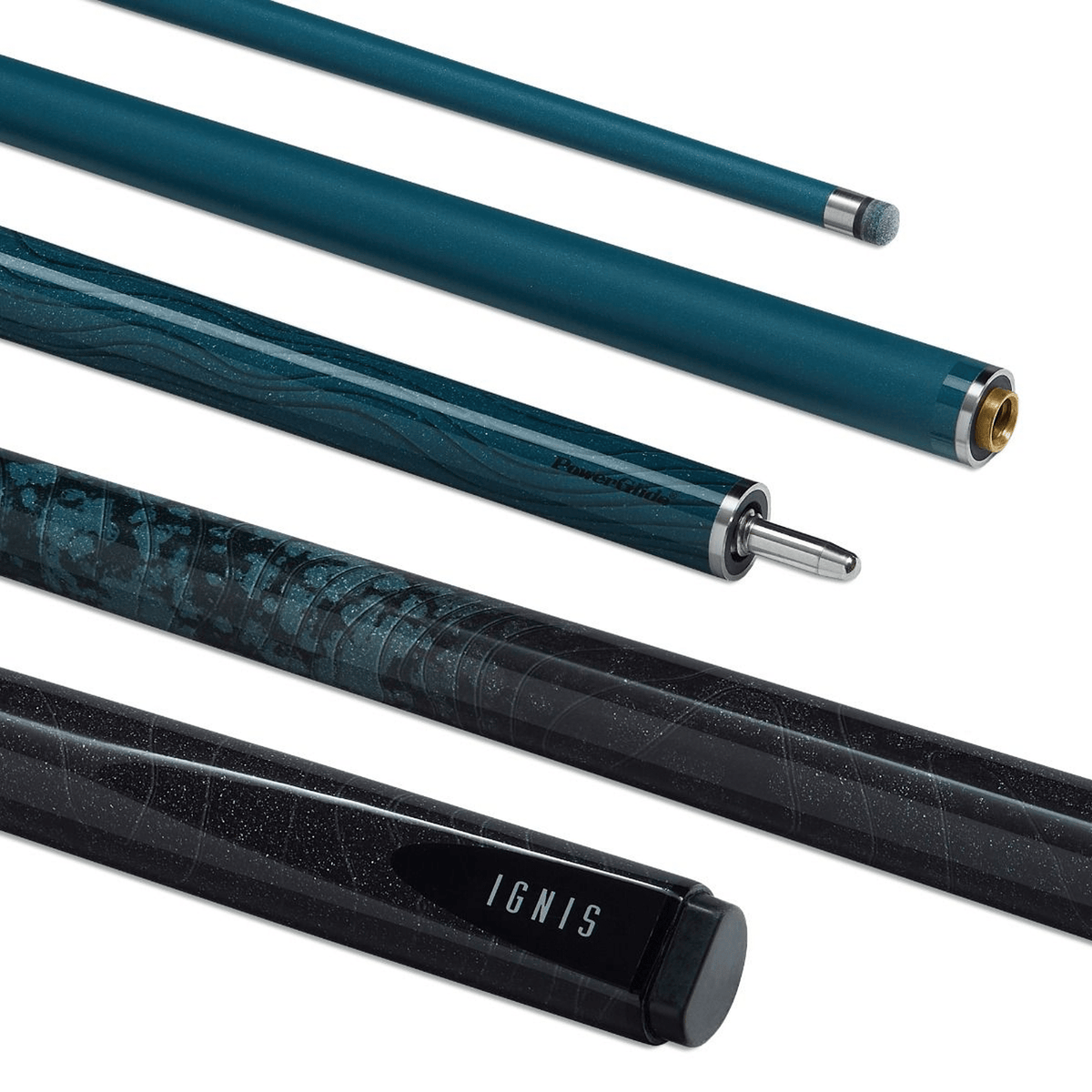 Powerglide Ignis - 2-Piece Carbon Composite Cue Cues