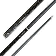 Powerglide Noir - 2-Piece Fibreglass Cue 57" / 10mm Glue On / 18oz Cues