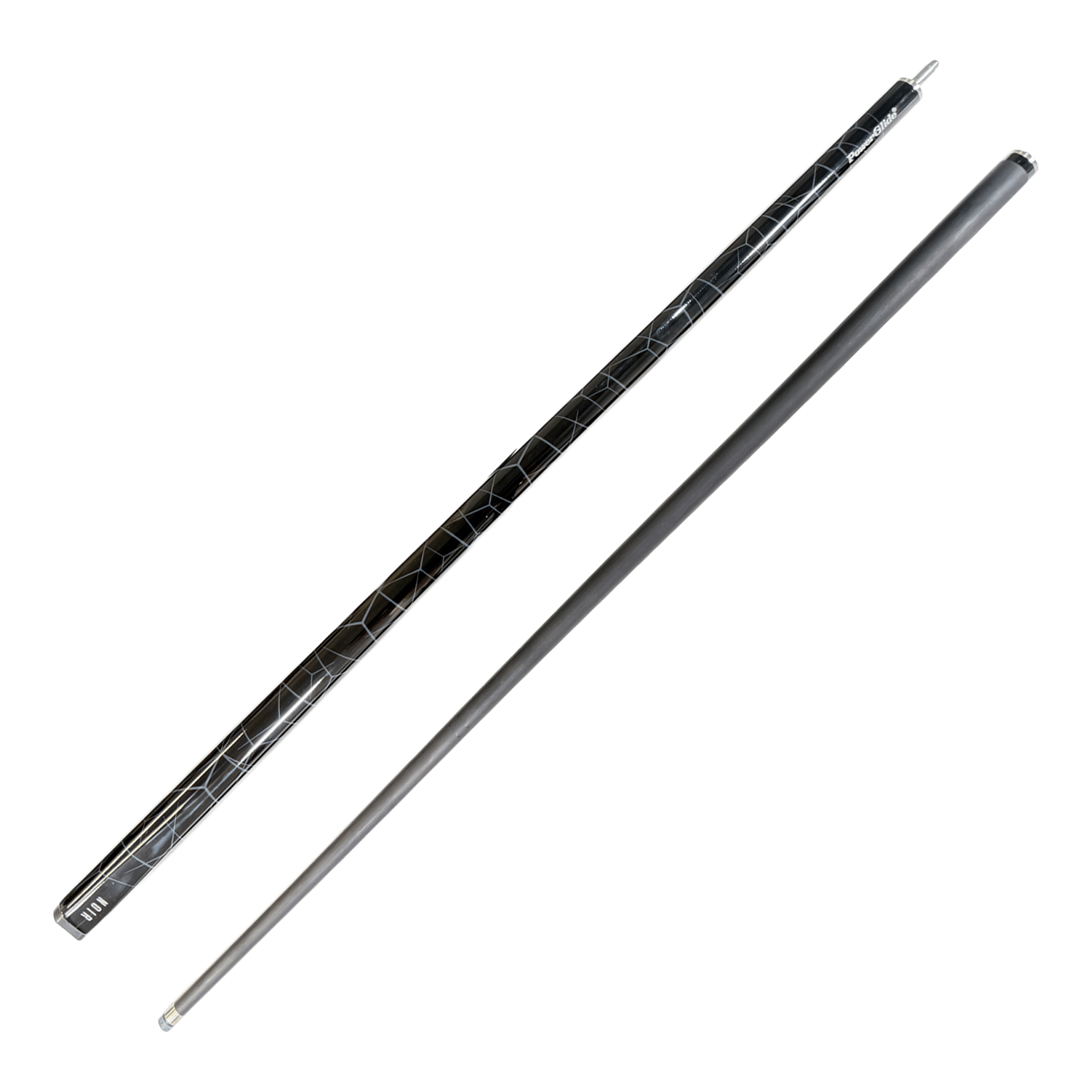 Powerglide Noir - 2-Piece Fibreglass Cue Cues
