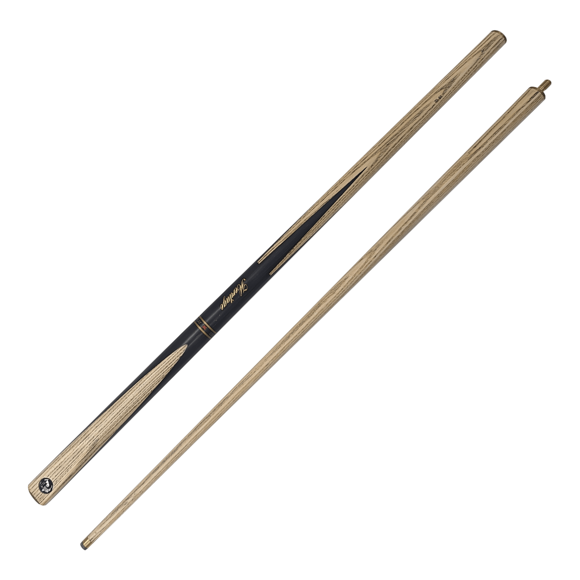 Powerplay Heritage - 2-Piece Premium Ash Cue 57" / 10mm Glue On Cues