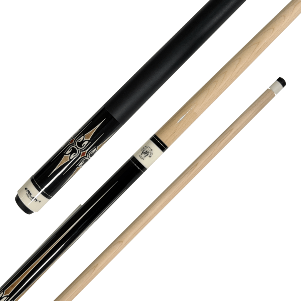 Riley Centurion - 2-Piece Maple Pool Cue 58" / 13mm / Black/Tan Cues