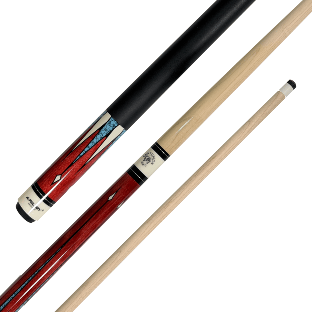 Riley Centurion - 2-Piece Maple Pool Cue 58" / 13mm / Red Cues