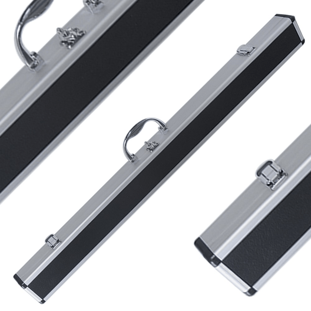 Formula Sports 2-Piece 34" Aluminium Hard Cue Case Black Cases