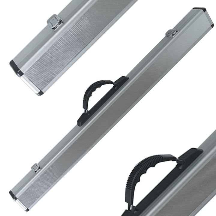 Formula Sports 2-Piece 34" Aluminium Hard Cue Case Silver Cases
