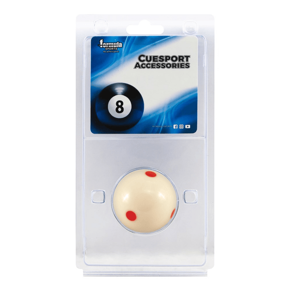 Formula Sports 6 Red Spot Training Cue Ball 1 7/8" Balls