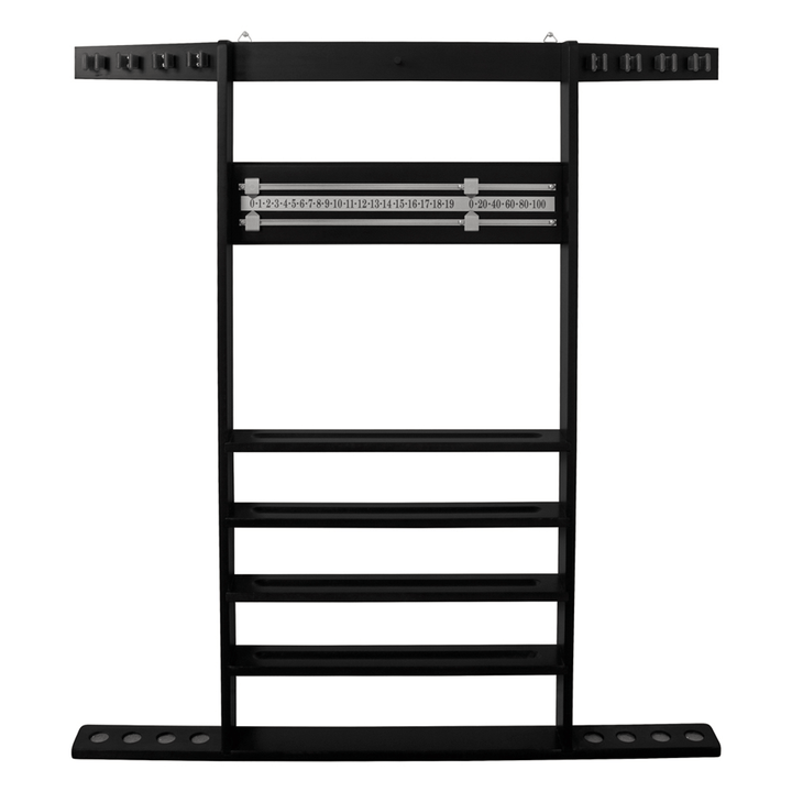 Formula Sports 8 Cue Combi Cue Rack Black Accessories