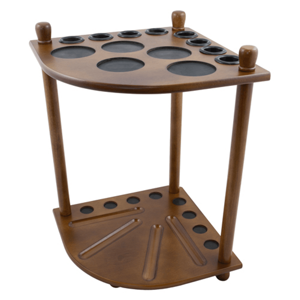 Formula Sports 8 Cue Corner Stand Oak Accessories