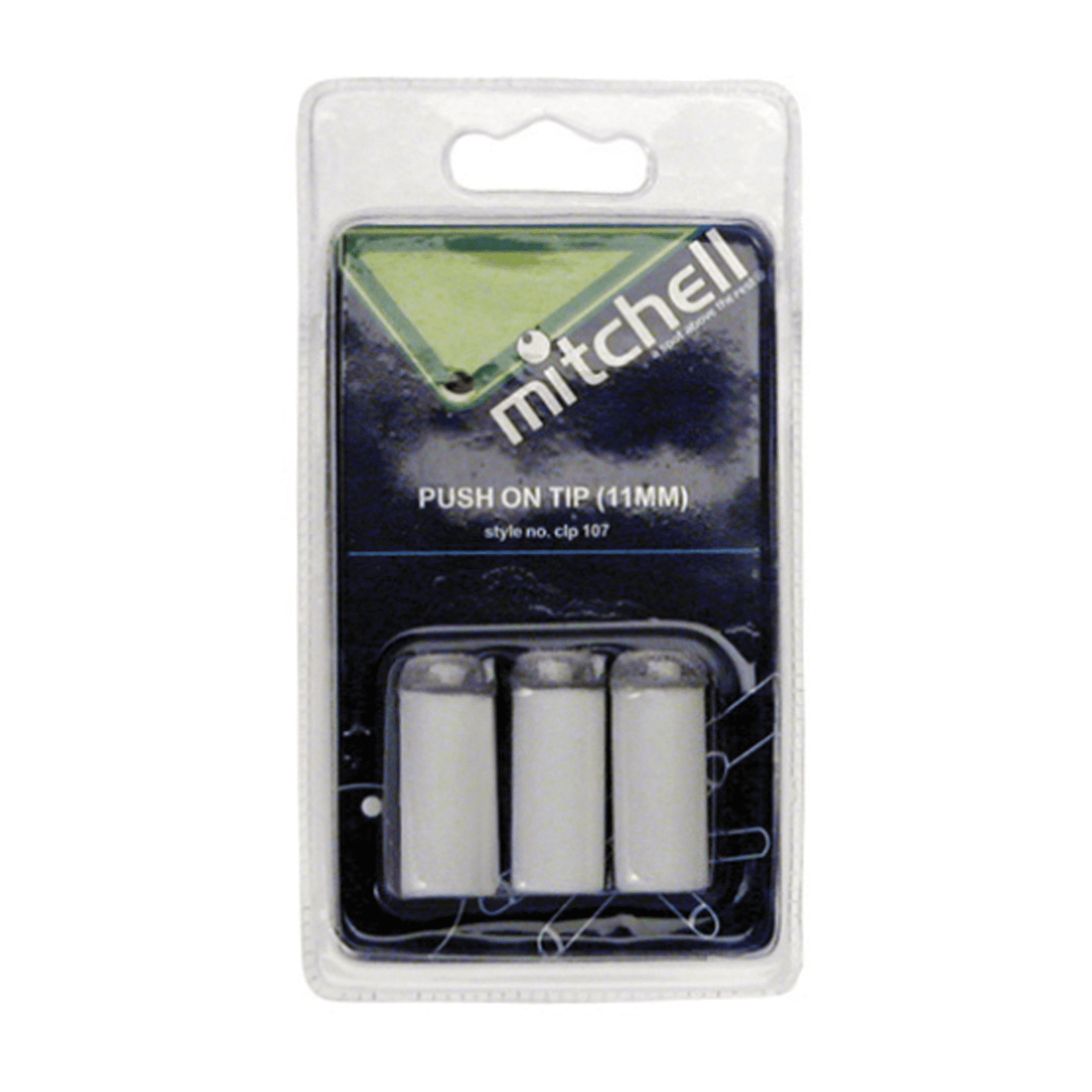 Mitchell Push On Cue Tips (3 Pack) 11mm Accessories