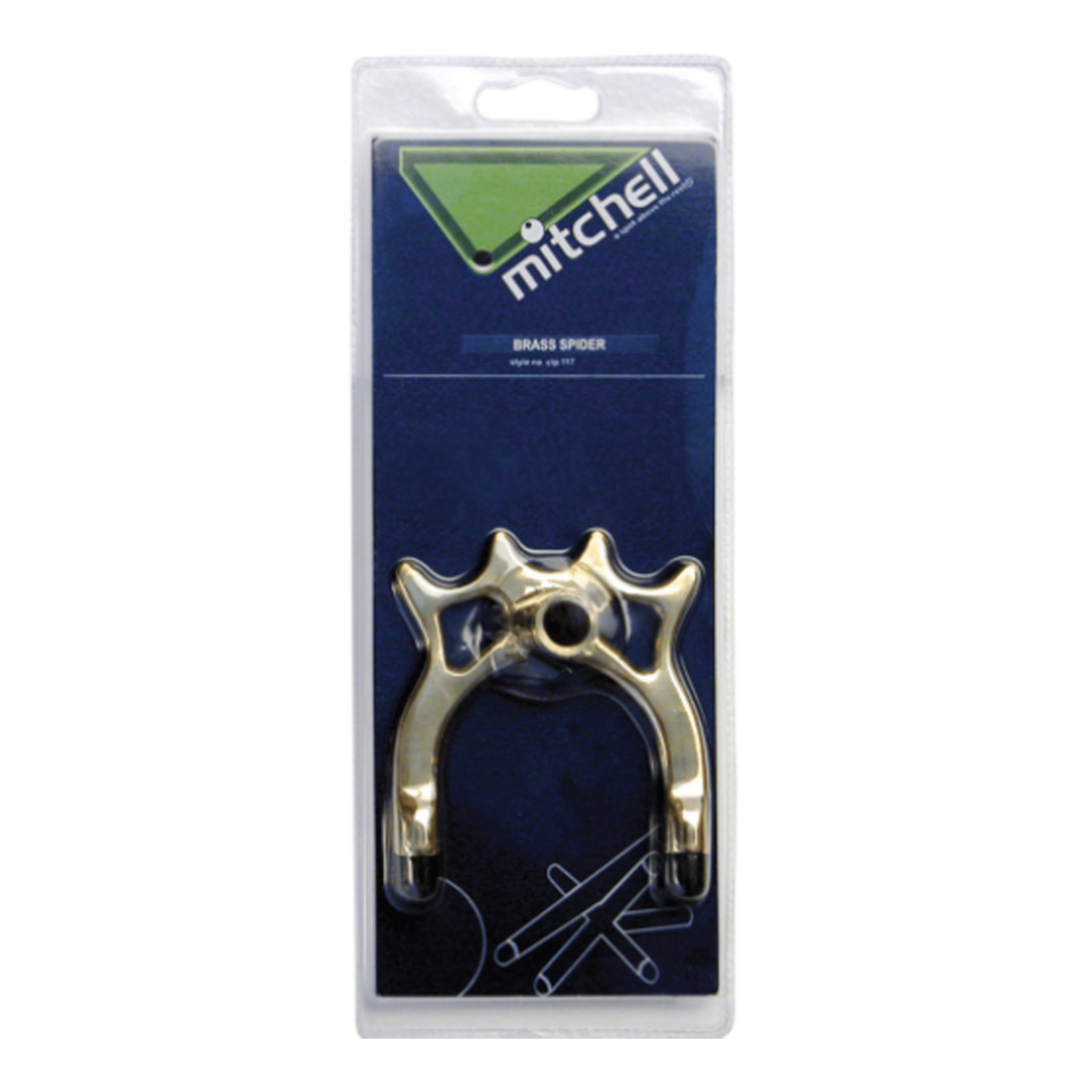 Mitchell Spider Rest Brass Accessories