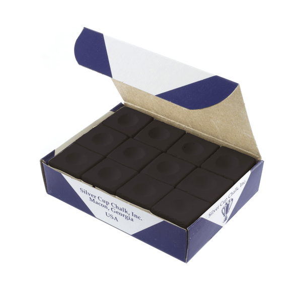 Silver Cup Chalk (12 Pack) Black Accessories